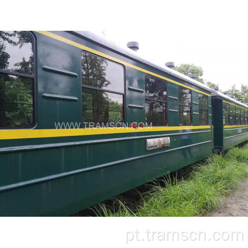 Trem locomotiva do motor para transporte de passageiros